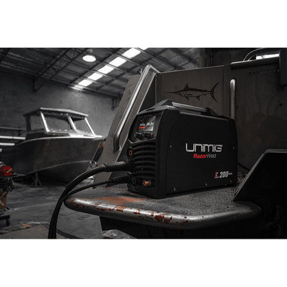UNIMIG Razor 200 Pulse MIG TIG STICK Electric Welder U11003K