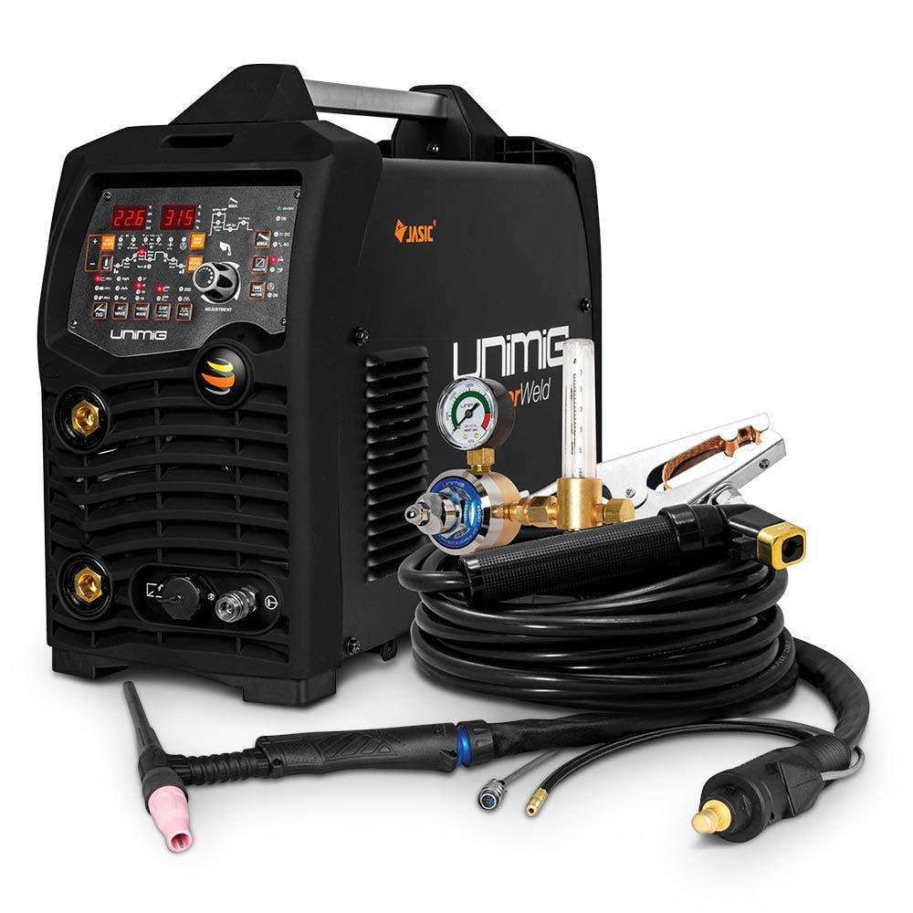 UNIMIG Razorweld 320 320A AC DC 3 Phase TIG STICK Electric Welder KUMJRRW320ACDC