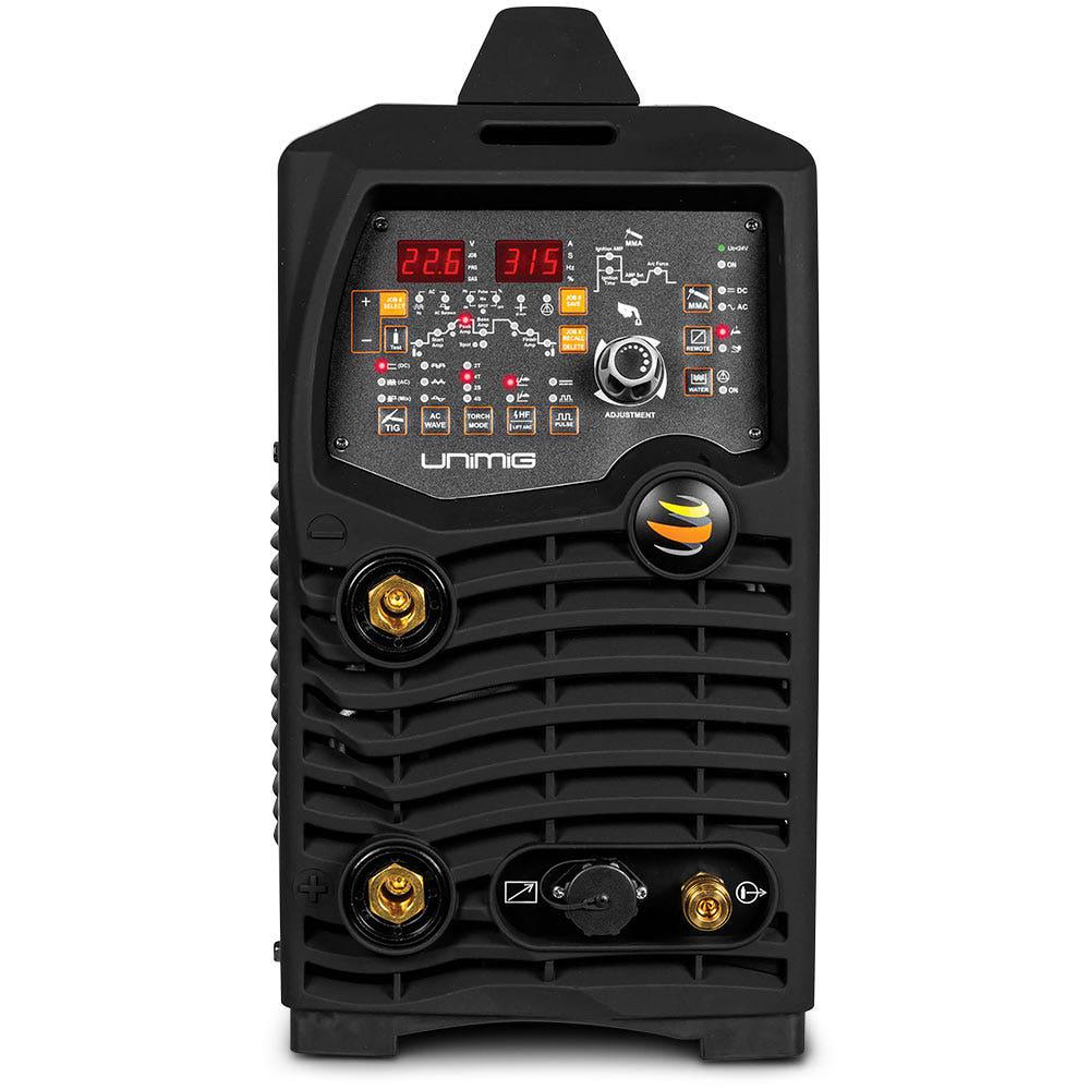 UNIMIG Razorweld 320 320A AC DC 3 Phase TIG STICK Electric Welder KUMJRRW320ACDC