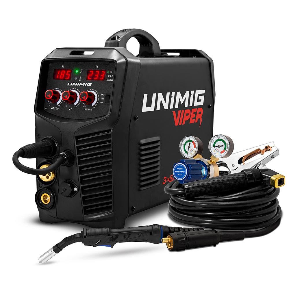 UNIMIG Viper 185A Multi-Process Electric Welder KUMJRVM185