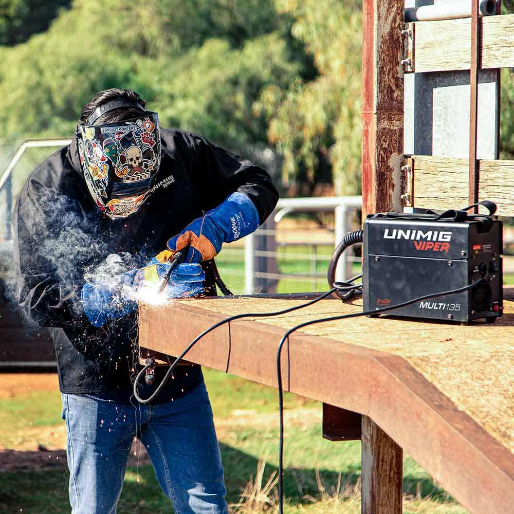 UNIMIG Viper Multi 135 MIG TIG STICK Electric Welder U11005K