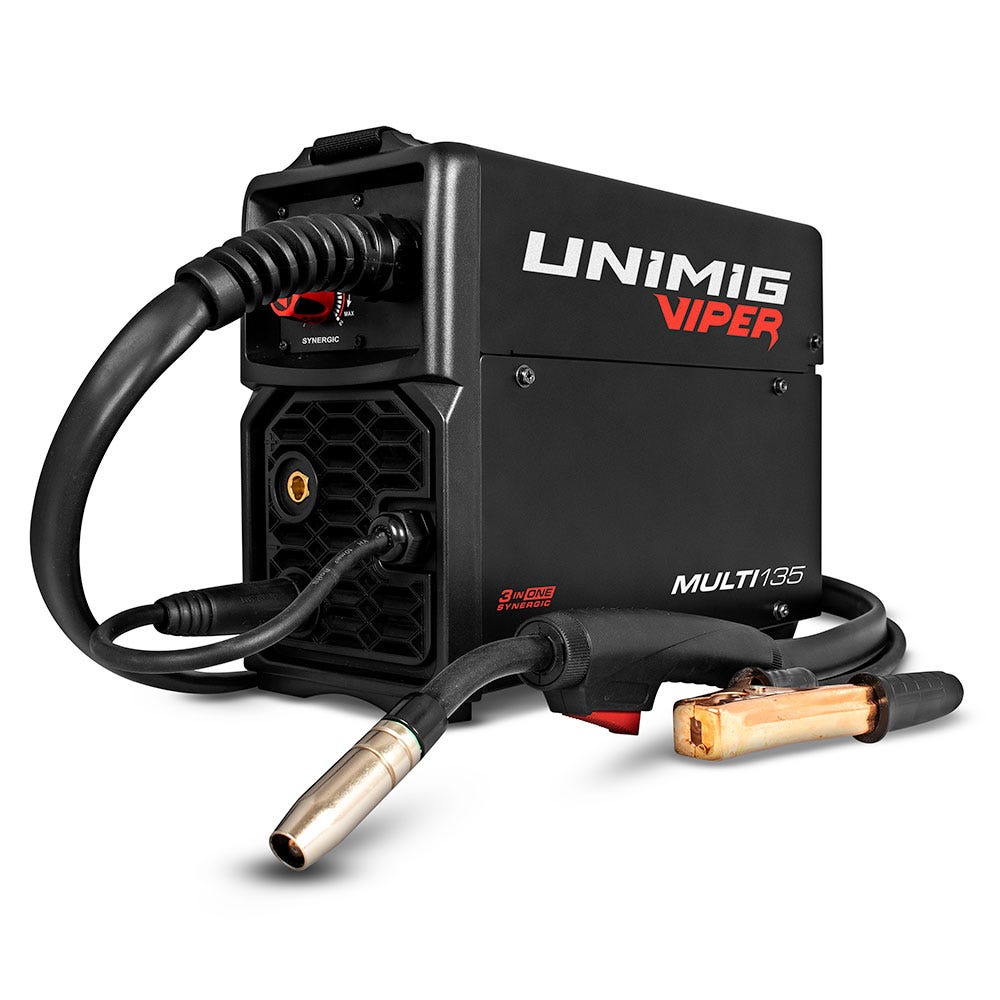 UNIMIG Viper Multi 135 MIG TIG STICK Electric Welder U11005K