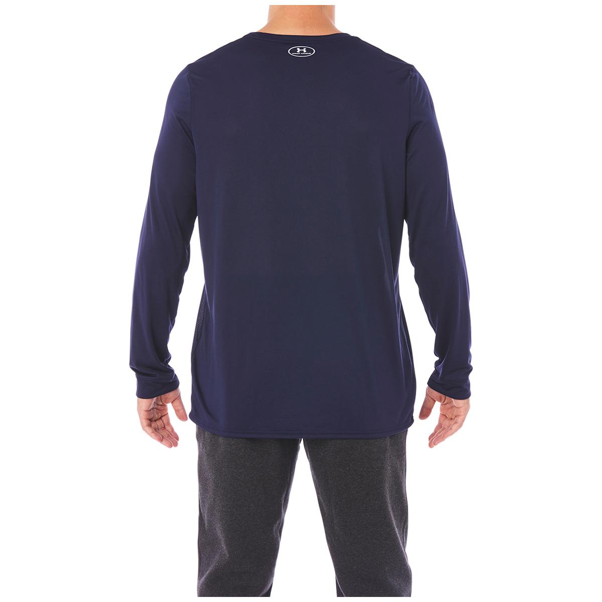 Under Armour Mens LS 2.0 Locker Tee - Navy