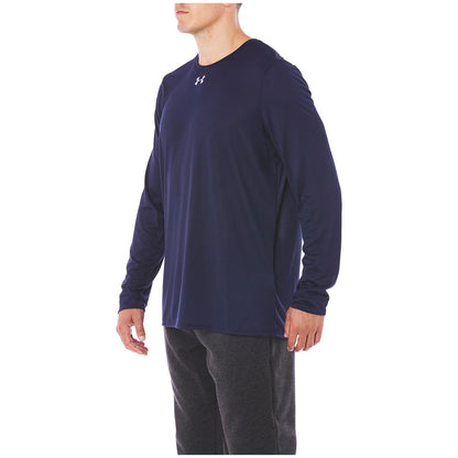 Under Armour Mens LS 2.0 Locker Tee - Navy