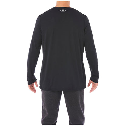 Under Armour Mens LS 2.0 Locker Tee - Black