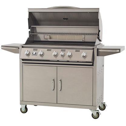 Urban Islands 5 Burner Grill With Cart