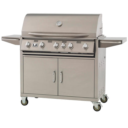 Urban Islands 5 Burner Grill With Cart