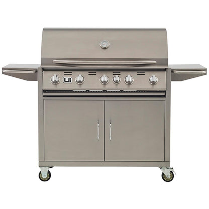 Urban Islands 5 Burner Grill With Cart