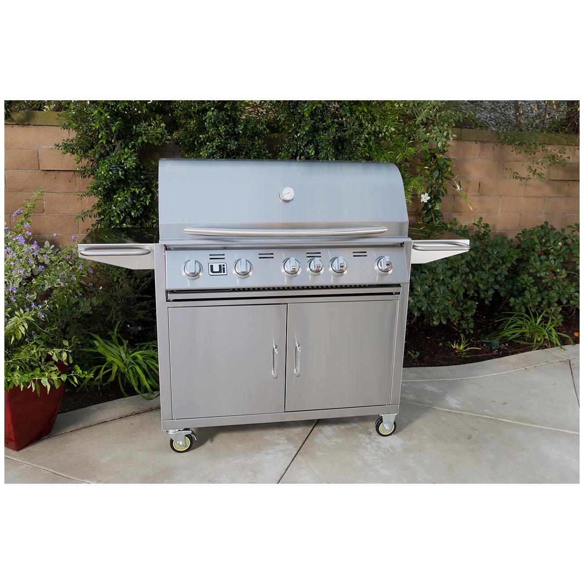 Urban Islands 5 Burner Grill With Cart