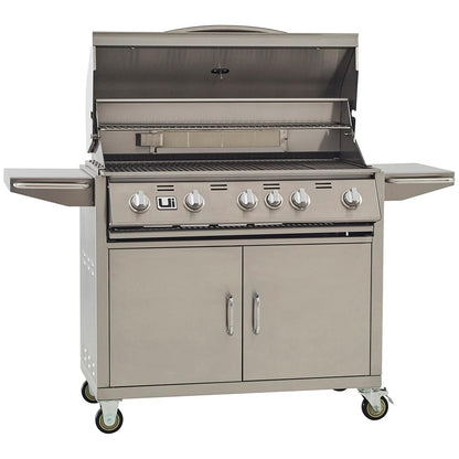 Urban Islands 5 Burner Grill With Cart