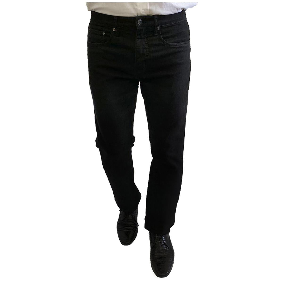 Urban Star 5 Pocket Relaxed Fit Jeans Black