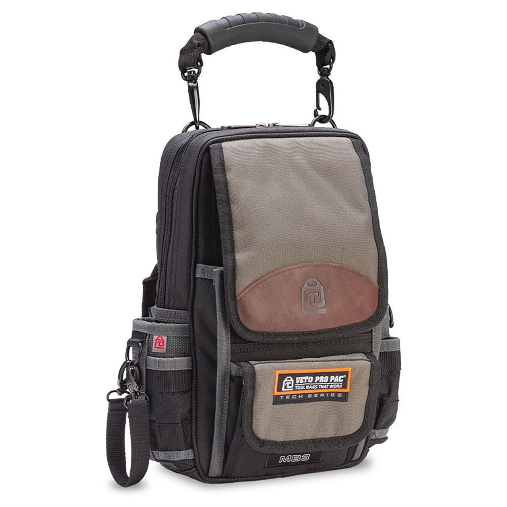 VETO 15 Pocket HVAC Meter Tool Pouch XL VETOMB3