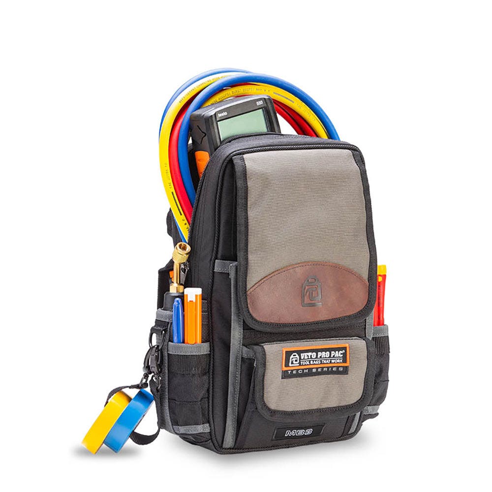 VETO 15 Pocket HVAC Meter Tool Pouch XL VETOMB3
