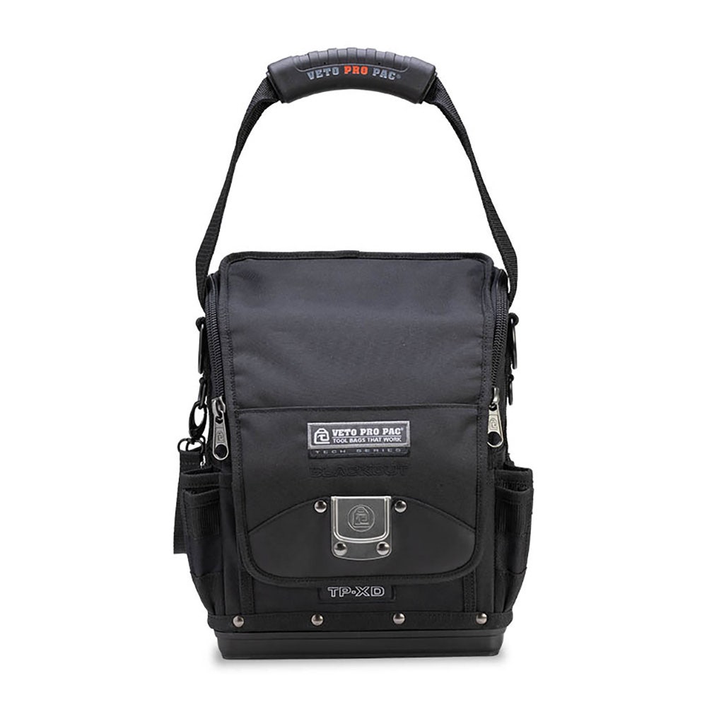 VETO 20 x 28 x 34cm TP-XD Blackout Tool Pouch w. Base - XL VETOTPXDBLACK