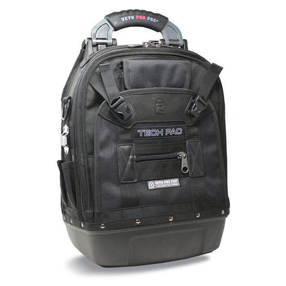 VETO 250x360x460mm TECH PAC Tool Backpack - Black VETOTECHPACBLACK