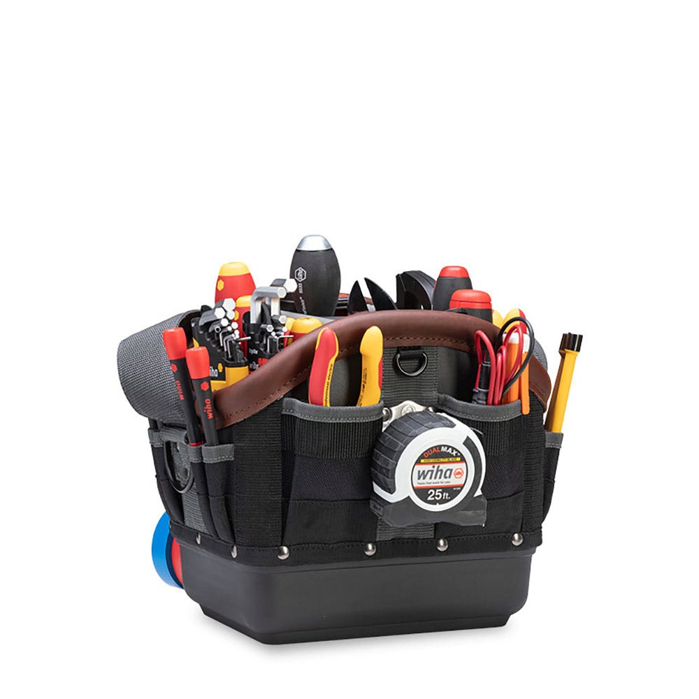 VETO 27 Pocket Open Top Tech Small Tool Tote VETOTECHOTSC