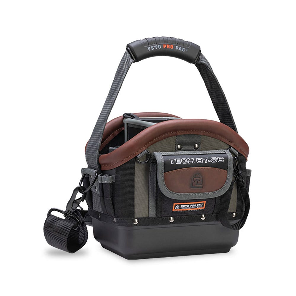 VETO 27 Pocket Open Top Tech Small Tool Tote VETOTECHOTSC