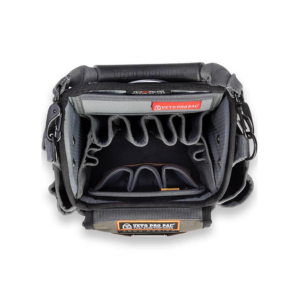 VETO TECH 6 Pocket Tool Pouch w. Hard Base VETOTP6B