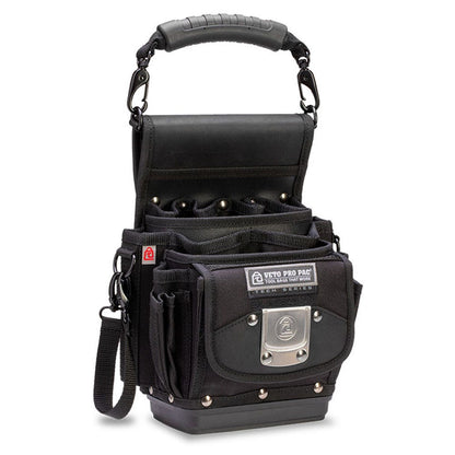 VETO Tool Pouch Black w Hard Base 4 Pockets VETOTP4BBLACK