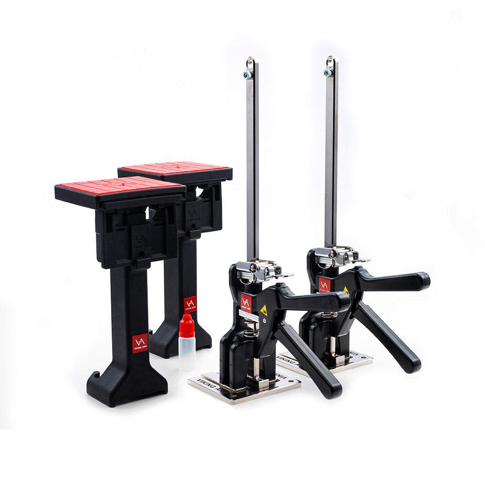 VIKING ARM Tool Storage Case with 2 Viking Arms and CABINET INSTALLATION KIT VA0220
