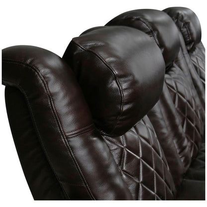 Valencia Home Theatre Tuscany Edition 3 Seater Dark Chocolate