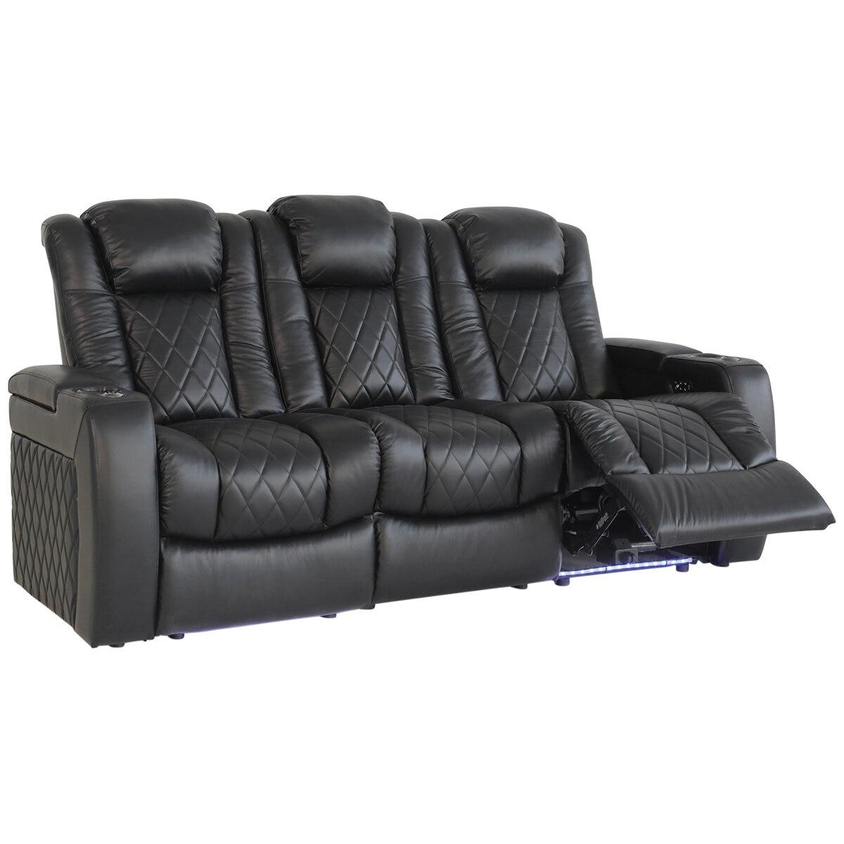 Valencia Home Theatre Tuscany Console Edition 3 Seater Dark Chocolate