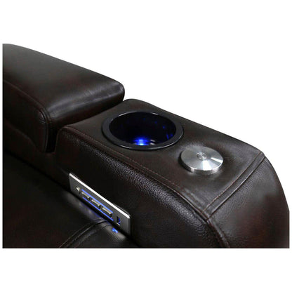 Valencia Home Theatre Tuscany Edition 5 Seater Dark Chocolate