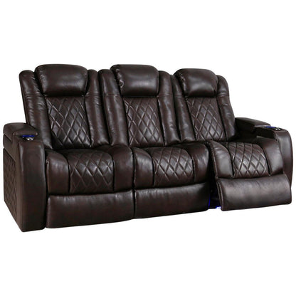 Valencia Home Theatre Tuscany Console Edition 3 Seater Black