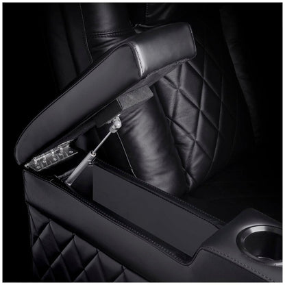 Valencia Home Theatre Tuscany Edition 2 Seater Black