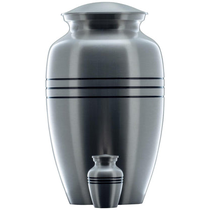 Value Coffins Radiance Pewter Urn Set