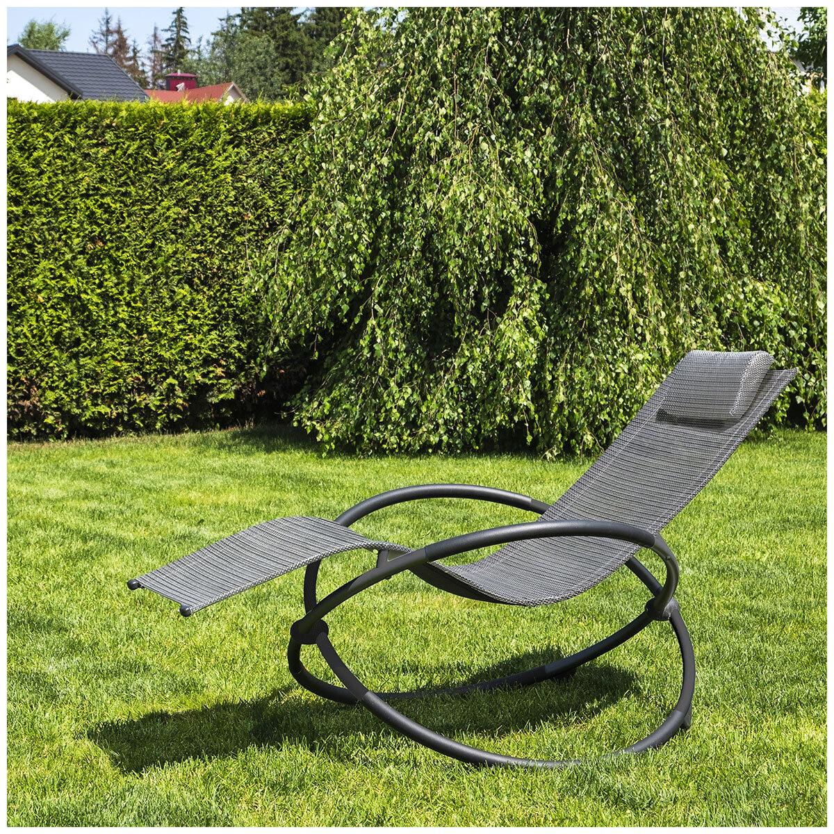 Vivere Single Orbital Lounger Haven