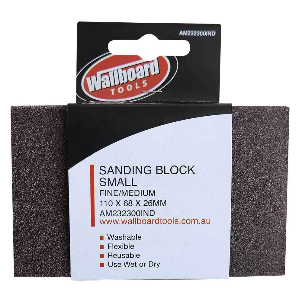 WALLBOARD Fine Medium Rectangular Sanding Block AM-232300IND