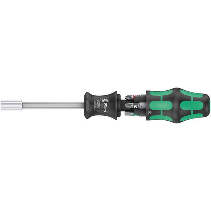 WERA 1 4 6 Bits Screwdriver Set 7 Piece Kraftform Kompakt 27 Set 1 WER051510