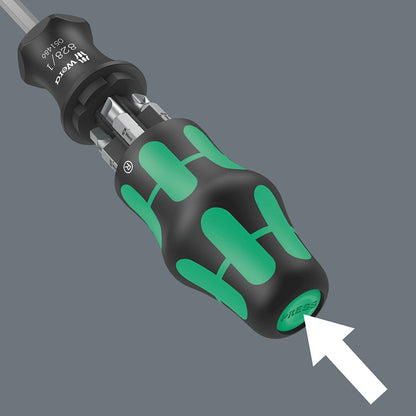 WERA 1 4 6 Bits Screwdriver Set 7 Piece, Kraftform Kompakt 27 Imperial Set 1 WER051512