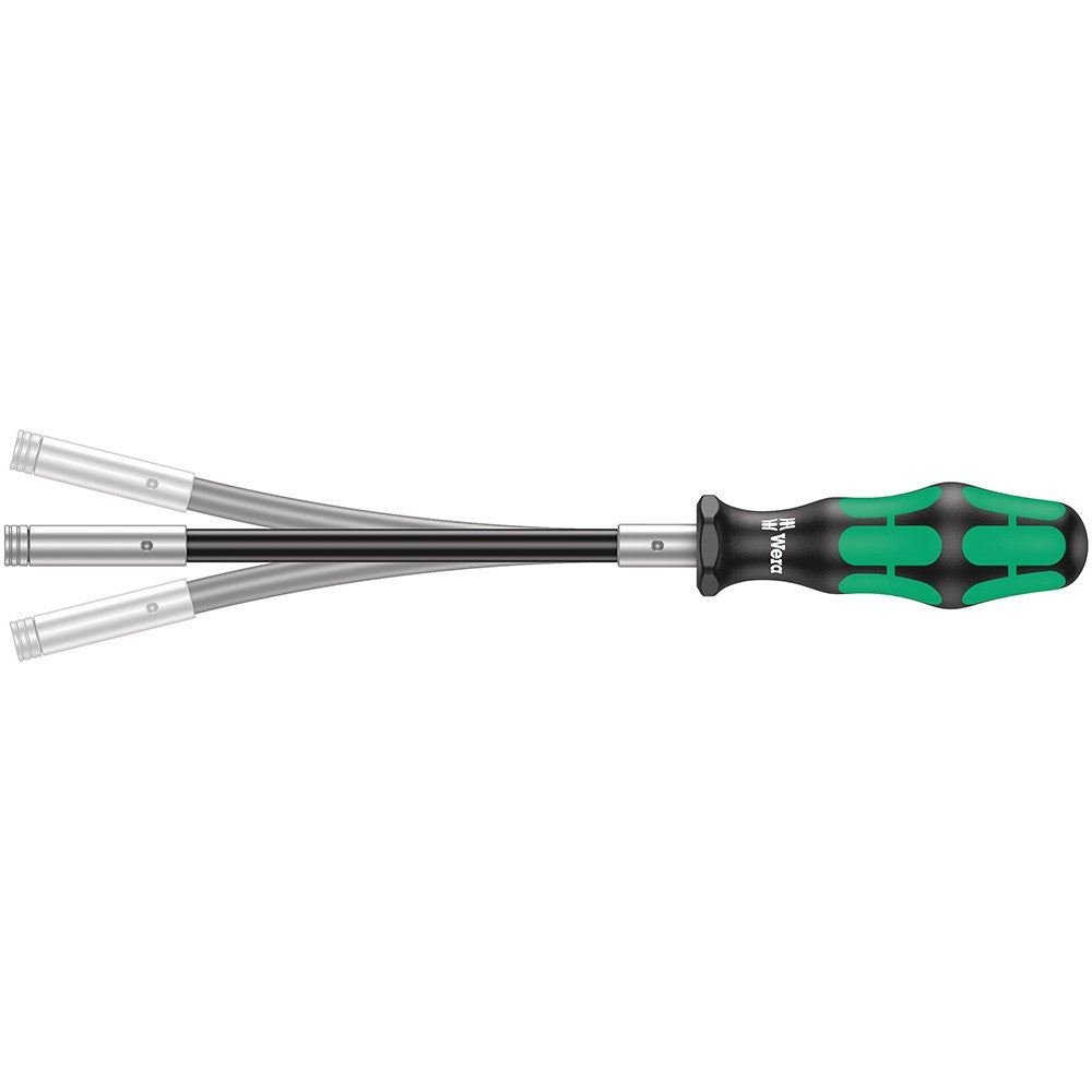 WERA 393 S 1 4 Bitholding Screwdriver Extra Slim w Flexible Shaft WER028161