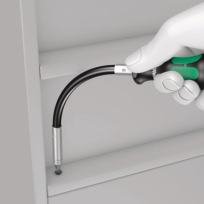 WERA 393 S 1 4 Bitholding Screwdriver Extra Slim w Flexible Shaft WER028161