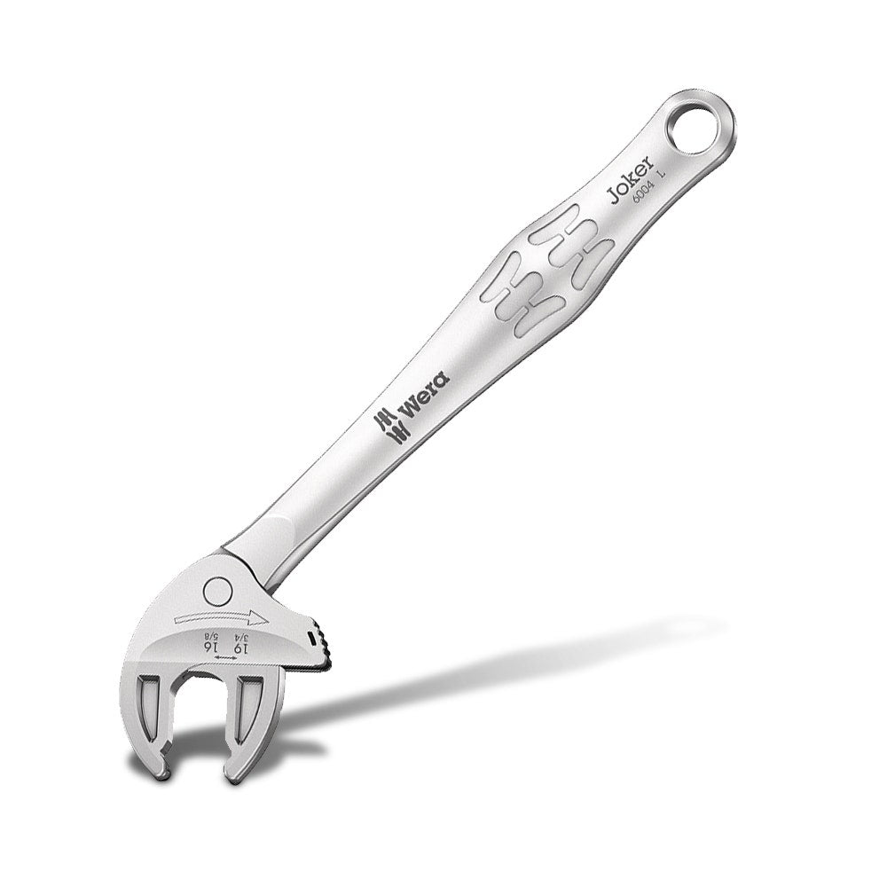 WERA 6004 Joker L Self-Setting Spanner, 16-19mm, 5 8 - 3 4 , x 224mm WER020101