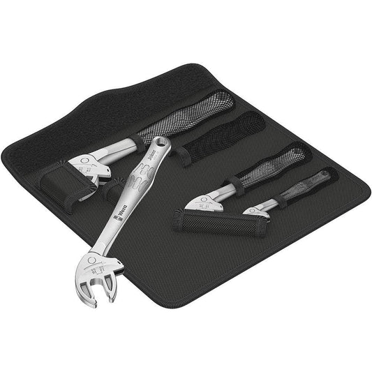 WERA 7-19mm 1 4 , 3 4 6004 Joker 4 Piece Self Setting Spanner Set WER020110