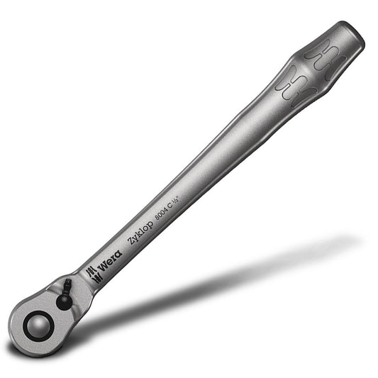WERA 8004 C Zyklop Metal Ratchet w Switch Lever and 1 2 Drive WER004064