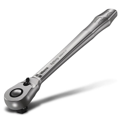 WERA 8004 C Zyklop Metal Ratchet w Switch Lever and 1 2 Drive WER004064