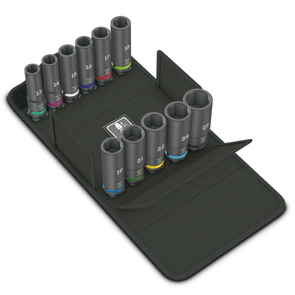 WERA 8790 C Impaktor Deep Set - 11 Piece WER004841