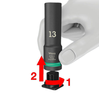 WERA 8790 C Impaktor Deep Set - 11 Piece WER004841