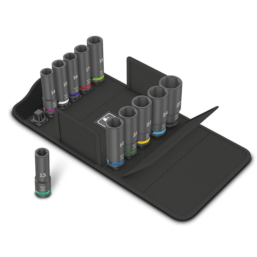 WERA 8790 C Impaktor Deep Set - 11 Piece WER004841