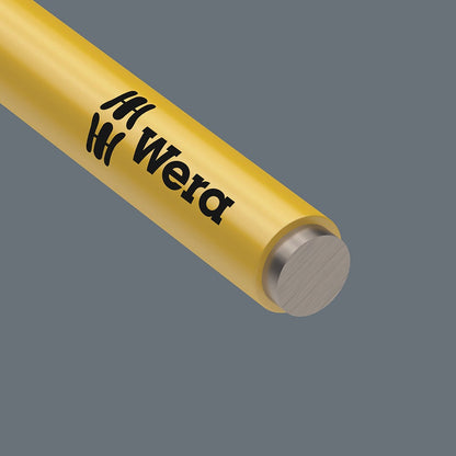 WERA 9 Piece 1.5-10mm Metric Stainless Steel Multi-Colour Hex-L Key Set WER022699