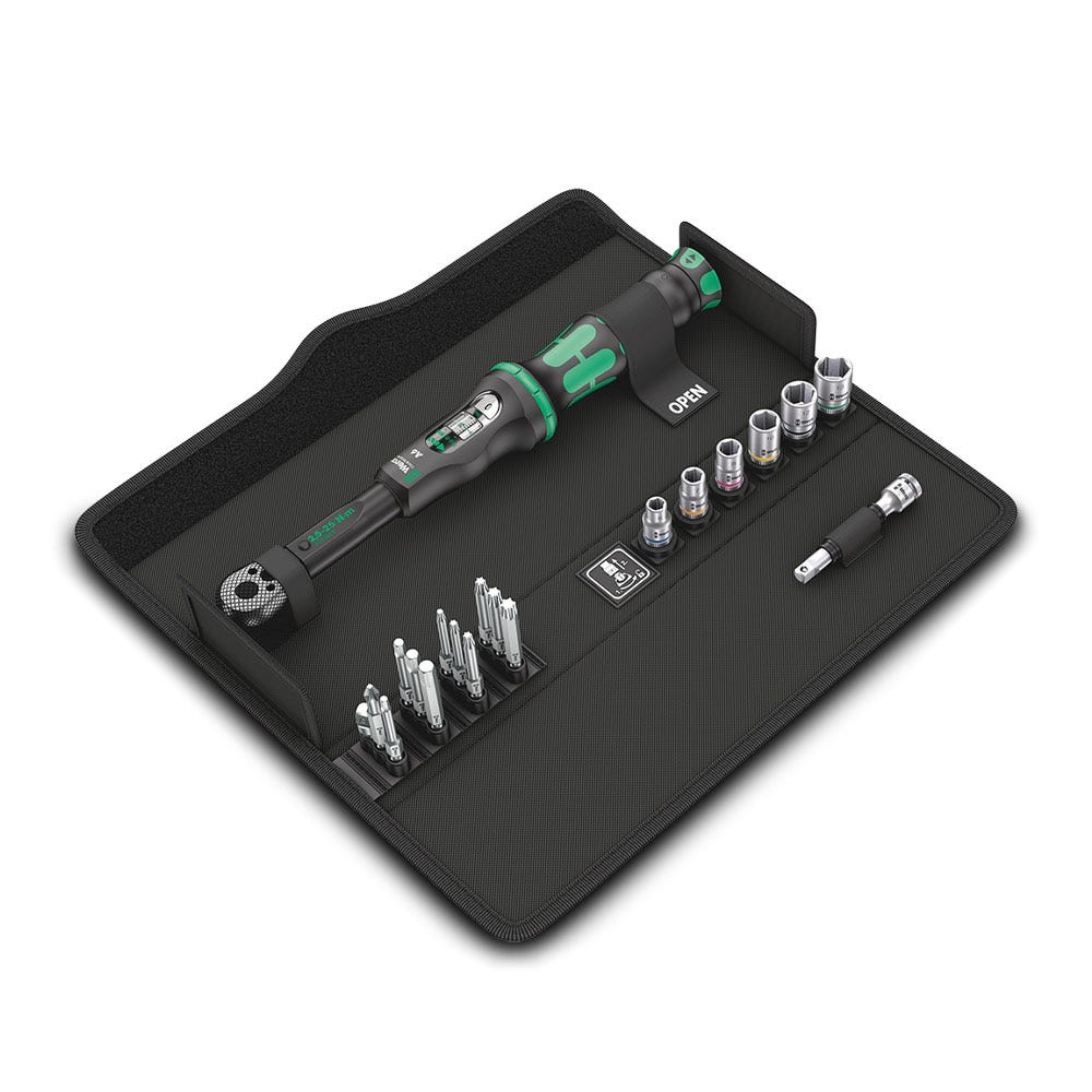 WERA Click-Torque A 6 Set 1 2.5-25 Nm - 20 Piece WER130110