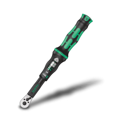 WERA Click-Torque A 5 1 4 Torque Wrench w Reversible Ratchet 2.5-25 Nm WER075604