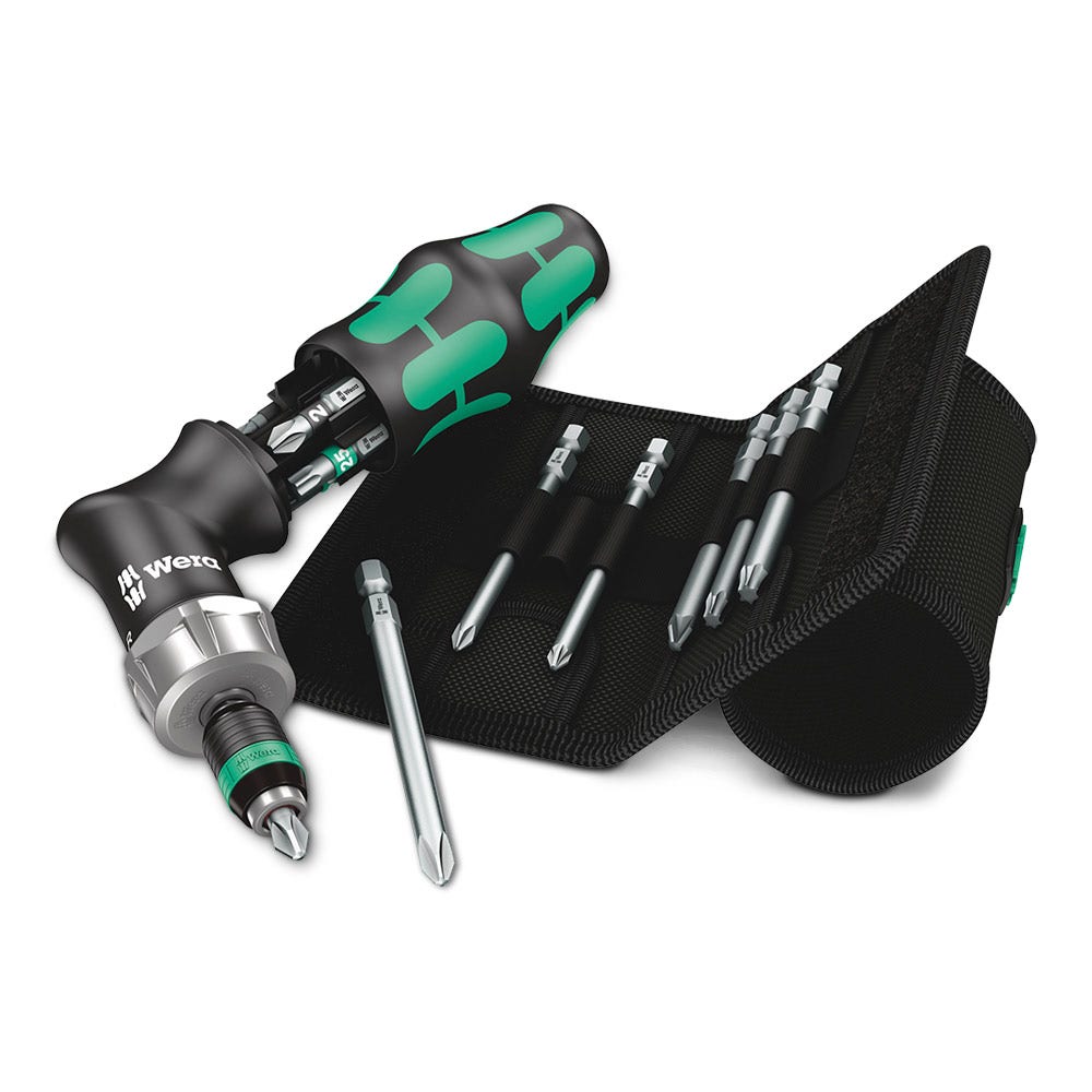 WERA Kraftform Kompakt Pistol RA 4 - 13 Piece WER051031