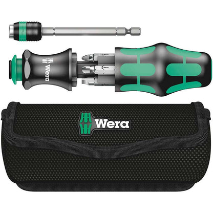 WERA Kraftform Kompakt 25 w Pouch and Rapidator, 7 Piece WER051024
