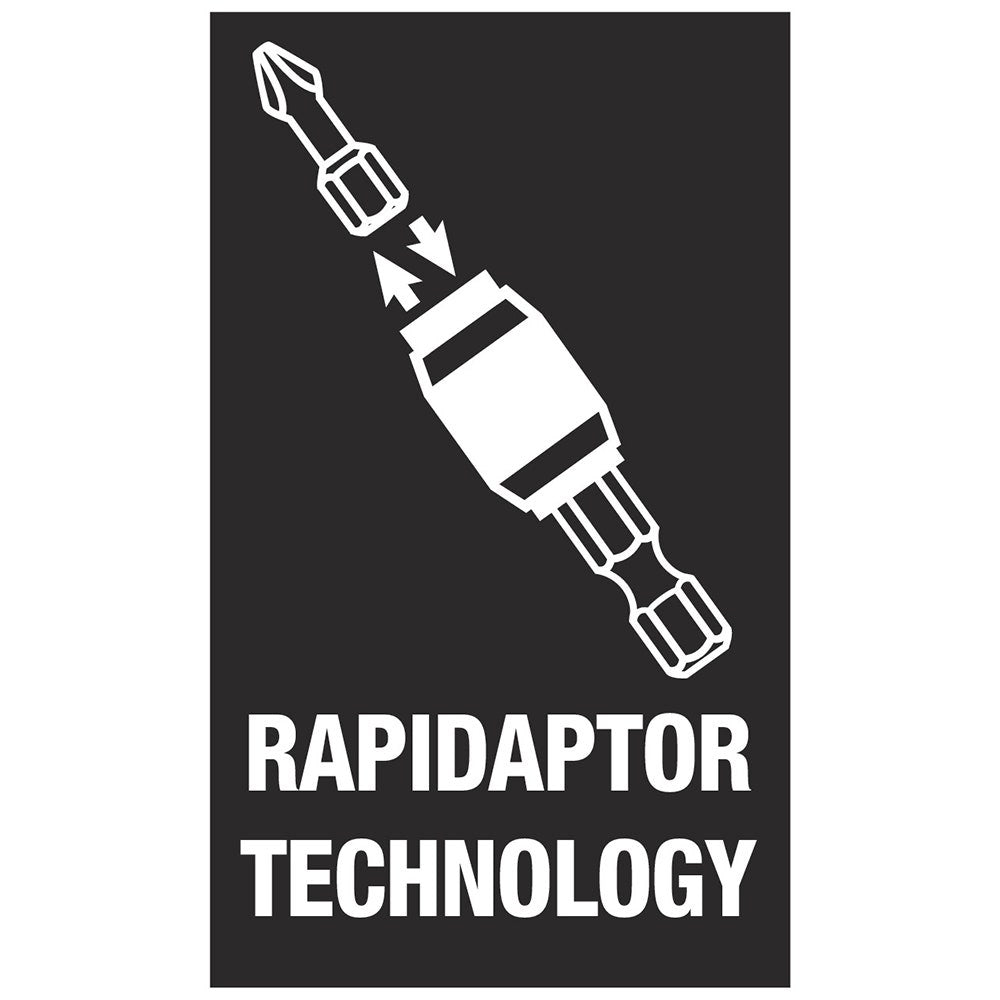 WERA Kraftform Kompakt 25 w Pouch and Rapidator, 7 Piece WER051024