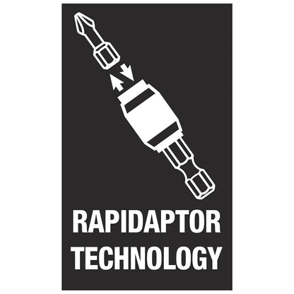 WERA Kraftform Kompakt 25 w Pouch and Rapidator, 7 Piece WER051024